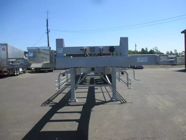 【予備権付:令和3年7月13日まで】未使用車 東邦 40FT3軸コンテナシャシ リーフサス 積載:30,480kg 第五輪:10,760kg以上の画像2