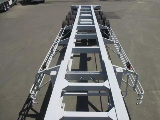 【予備権付:令和3年7月13日まで】未使用車 東邦 40FT3軸コンテナシャシ リーフサス 積載:30,480kg 第五輪:10,760kg以上の画像17