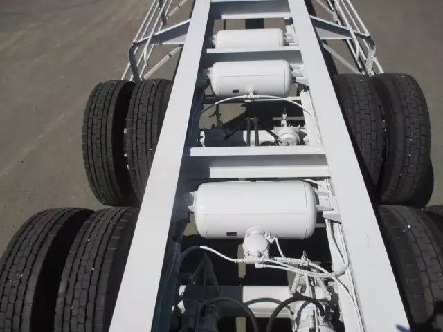 【予備権付:令和3年7月13日まで】未使用車 東邦 40FT3軸コンテナシャシ リーフサス 積載:30,480kg 第五輪:10,760kg以上の画像19