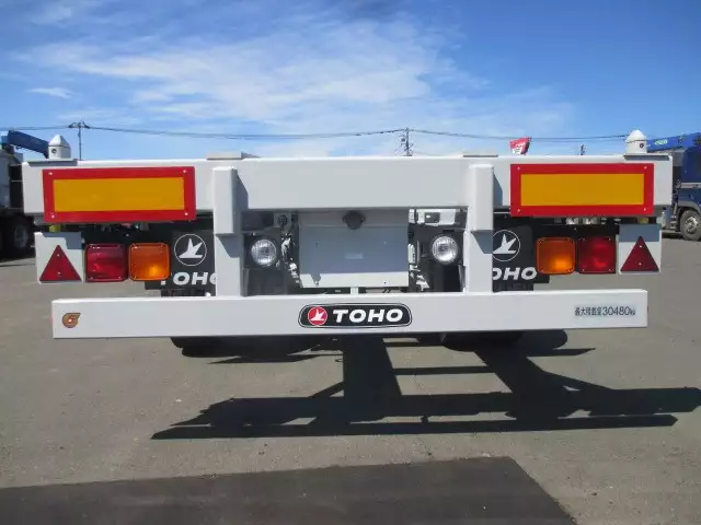 【予備権付:令和3年7月13日まで】未使用車 東邦 40FT3軸コンテナシャシ リーフサス 積載:30,480kg 第五輪:10,760kg以上の画像5