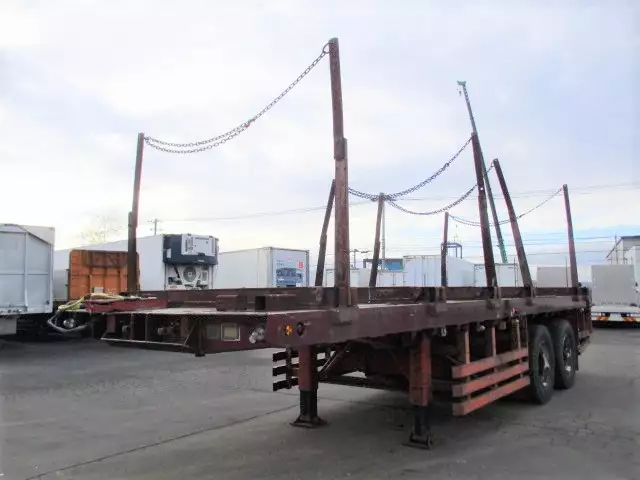 平成03年11月中古その他アオリ付トレーラー・フラットトレーラーユソーキユソーキの画像1