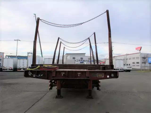 平成03年11月中古その他アオリ付トレーラー・フラットトレーラーユソーキユソーキの画像2