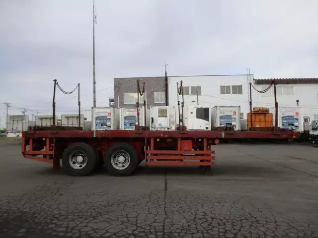 平成03年11月中古その他アオリ付トレーラー・フラットトレーラーユソーキユソーキの画像4