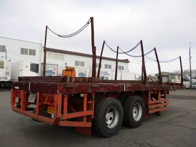 平成03年11月中古その他アオリ付トレーラー・フラットトレーラーユソーキユソーキの画像5