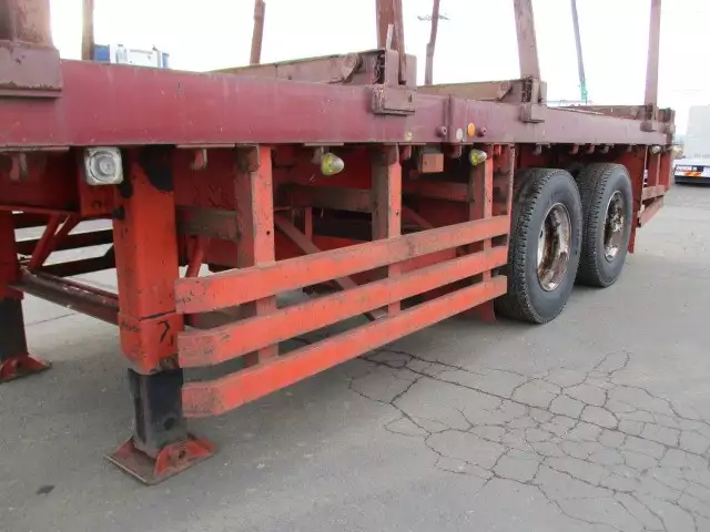 平成03年11月中古その他アオリ付トレーラー・フラットトレーラーユソーキユソーキの画像9