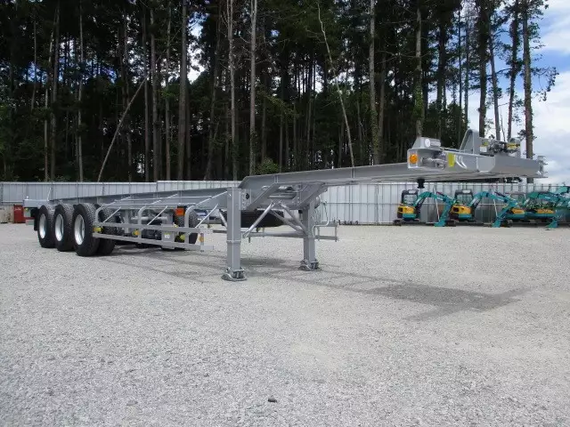 令和03年08月中古その他コンテナシャーシー日本フルハーフフルハーフの画像3