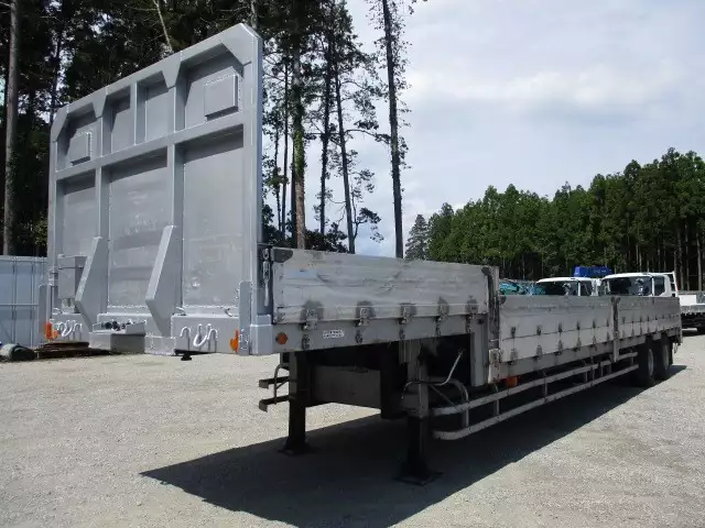 平成03年09月中古その他アオリ付トレーラー・フラットトレーラー日本フルハーフフルハーフの画像1