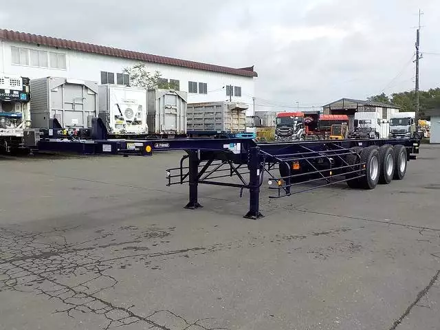東邦 40FT3軸コンテナシャシ リーフサス 積載:30,480kg 第五輪荷重:10,770kg以上の画像1