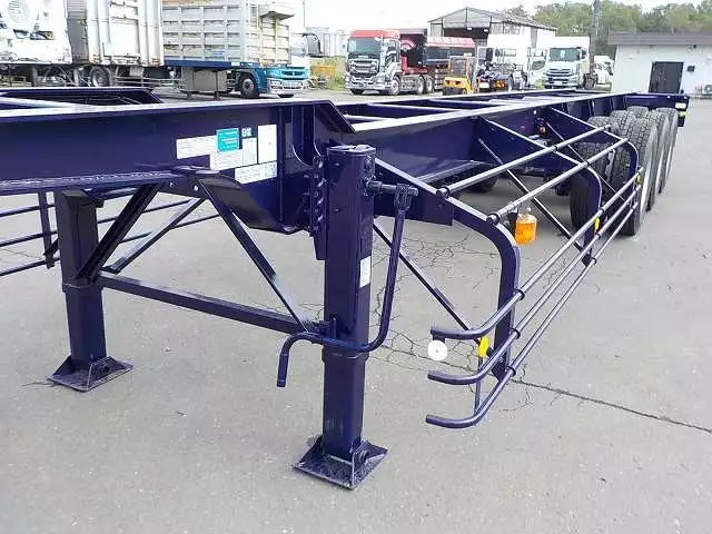東邦 40FT3軸コンテナシャシ リーフサス 積載:30,480kg 第五輪荷重:10,770kg以上の画像14