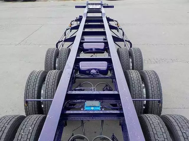 東邦 40FT3軸コンテナシャシ リーフサス 積載:30,480kg 第五輪荷重:10,770kg以上の画像22