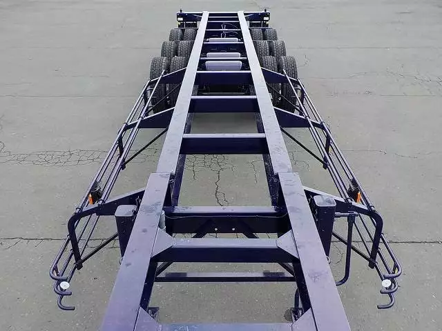 東邦 40FT3軸コンテナシャシ リーフサス 積載:30,480kg 第五輪荷重:10,770kg以上の画像24