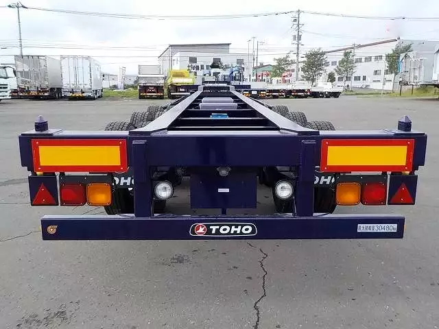 東邦 40FT3軸コンテナシャシ リーフサス 積載:30,480kg 第五輪荷重:10,770kg以上の画像5
