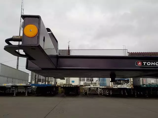 東邦 40FT3軸コンテナシャシ リーフサス 積載:30,480kg 第五輪荷重:10,770kg以上の画像8