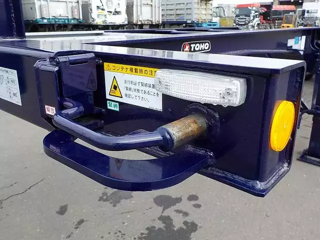東邦 40FT3軸コンテナシャシ リーフサス 積載:30,480kg 第五輪荷重:10,770kg以上の画像10