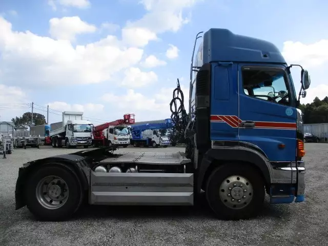 平成21年01月中古大型トラクタヘッド日野日野の画像4