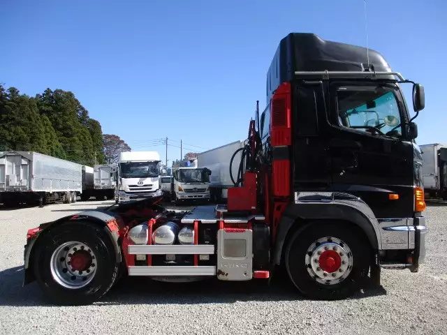 平成24年10月中古大型トラクタヘッド日野日野の画像4