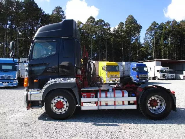 平成24年10月中古大型トラクタヘッド日野日野の画像8