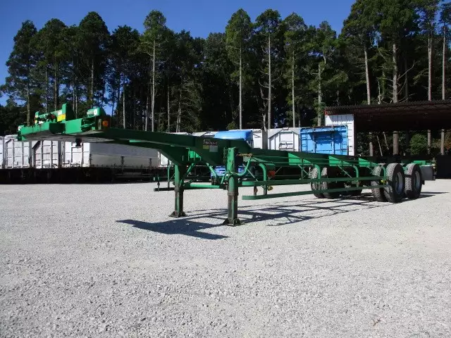 平成27年07月中古その他コンテナシャーシー日本フルハーフフルハーフの画像1