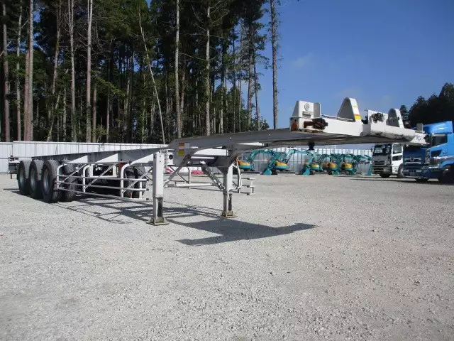 40FTコンテナシャシ 3軸リーフサス 積載30,480㎏ 第五輪10,920㎏以上の画像3