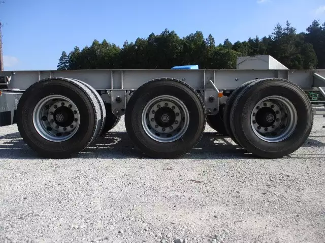 40FTコンテナシャシ 3軸リーフサス 積載30,480㎏ 第五輪10,920㎏以上の画像32