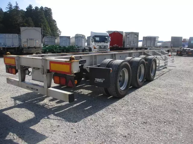 40FTコンテナシャシ 3軸リーフサス 積載30,480㎏ 第五輪10,920㎏以上の画像5