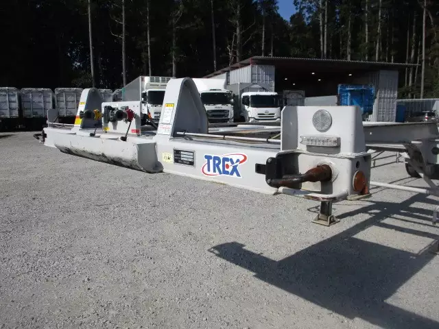 40FTコンテナシャシ 3軸リーフサス 積載30,480㎏ 第五輪10,920㎏以上の画像42