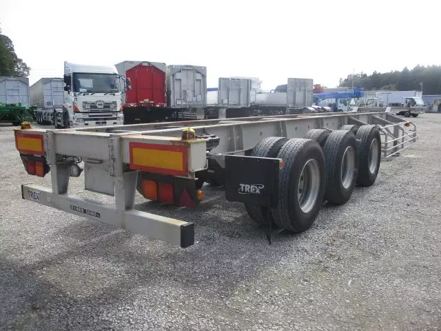 40FTコンテナシャシ 3軸リーフサス 積載30,480㎏ 第五輪10,920㎏以上の画像5