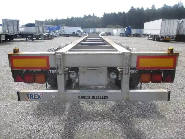 40FTコンテナシャシ 3軸リーフサス 積載30,480㎏ 第五輪10,920㎏以上の画像6