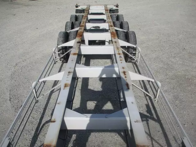 40FTコンテナシャシ 3軸リーフサス 積載30,480㎏ 第五輪10,920㎏以上の画像20