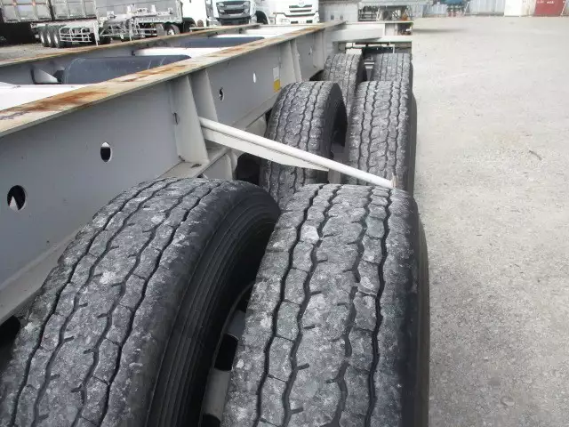 40FTコンテナシャシ 3軸リーフサス 積載30,480㎏ 第五輪10,920㎏以上の画像31