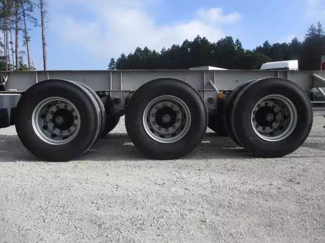 40FTコンテナシャシ 3軸リーフサス 積載30,480㎏ 第五輪10,920㎏以上の画像32