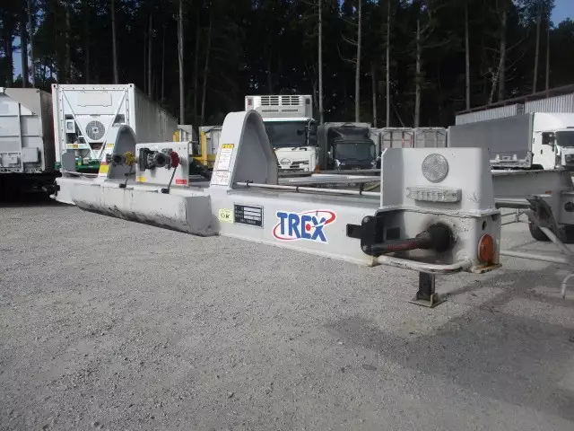 40FTコンテナシャシ 3軸リーフサス 積載30,480㎏ 第五輪10,920㎏以上の画像42