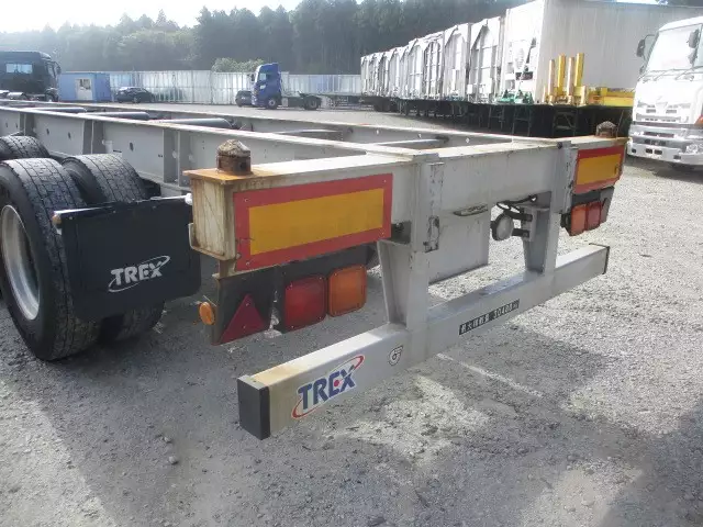 40FTコンテナシャシ 3軸リーフサス 積載30,480㎏ 第五輪10,920㎏以上の画像49