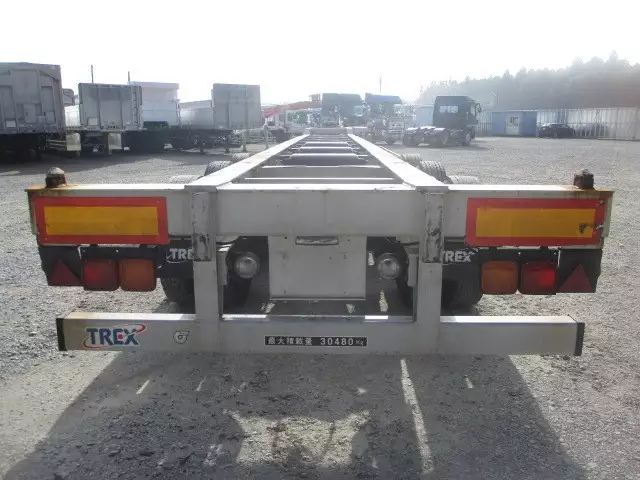 40FTコンテナシャシ 3軸リーフサス 積載30,480㎏ 第五輪10,920㎏以上の画像6
