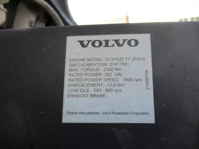 平成30年03月中古大型トラクタヘッドボルボボルボの画像39