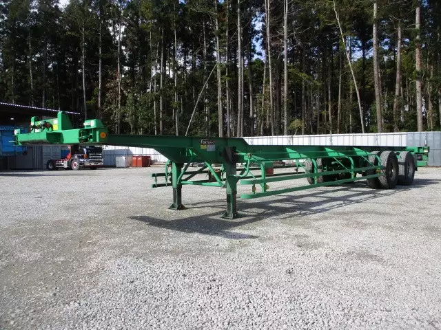 平成24年09月中古その他コンテナシャーシー日本フルハーフフルハーフの画像1