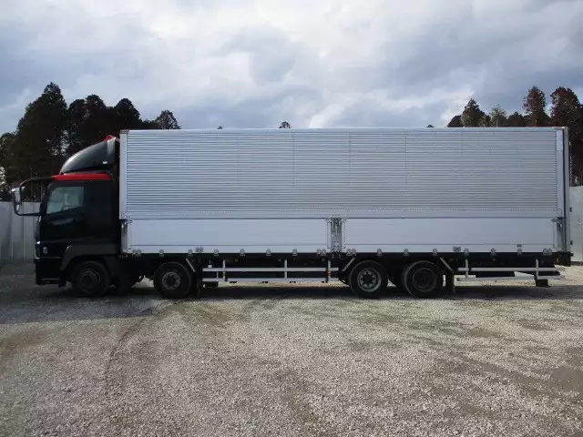 平成26年10月中古大型アルミバン・ウィング三菱ふそうスーパーグレートの画像8