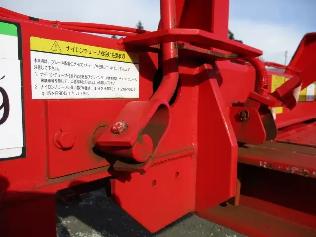 ナンバー付 40/42FT兼用3軸シャシ リフトアクスル(後軸残し) 第五輪10,680㎏以上の画像11