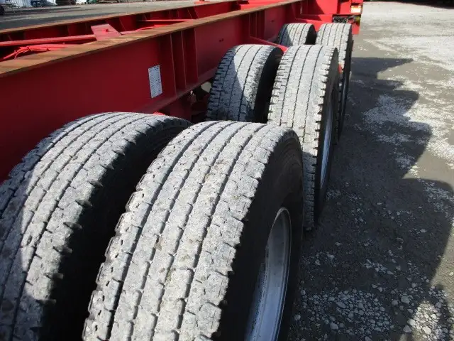 ナンバー付 40/42FT兼用3軸シャシ リフトアクスル(後軸残し) 第五輪10,680㎏以上の画像17