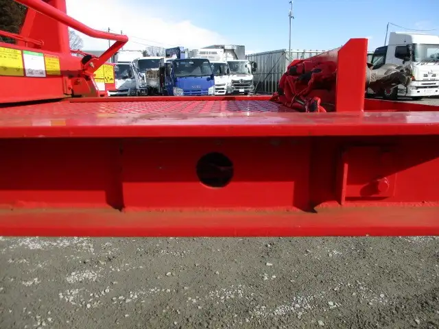 ナンバー付 40/42FT兼用3軸シャシ リフトアクスル(後軸残し) 第五輪10,680㎏以上の画像9