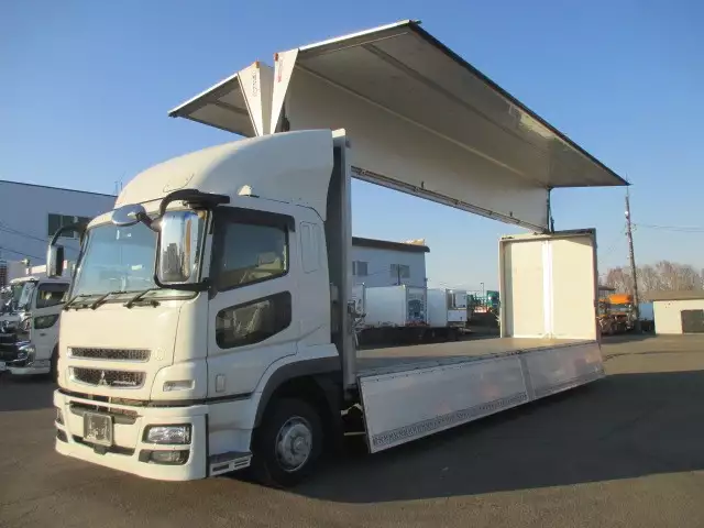 平成29年03月中古大型アルミバン・ウィング三菱ふそうスーパーグレートの画像21