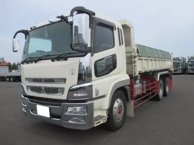 平成21年04月中古大型ダンプ三菱ふそう三菱の画像1