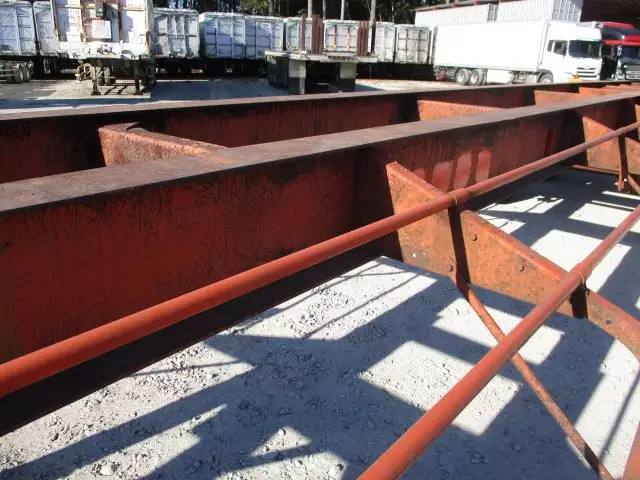 昭和60年04月中古その他コンテナシャーシー日本フルハーフフルハーフの画像16