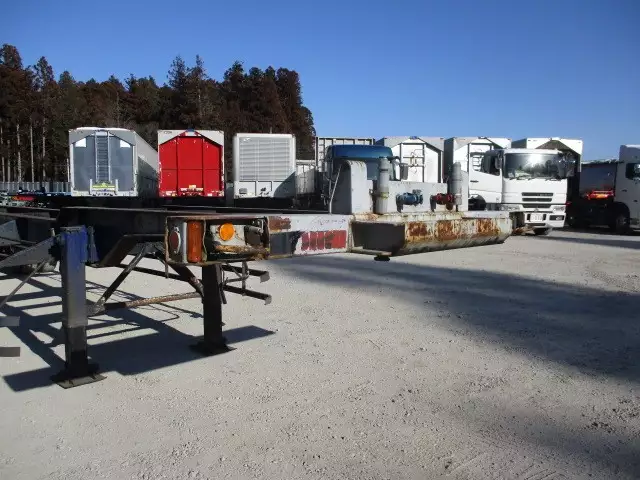 昭和62年12月中古その他コンテナシャーシー日本フルハーフフルハーフの画像39