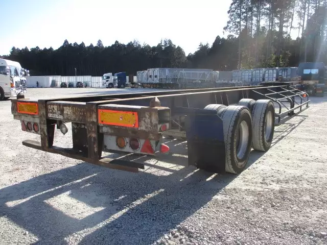 昭和62年12月中古その他コンテナシャーシー日本フルハーフフルハーフの画像5