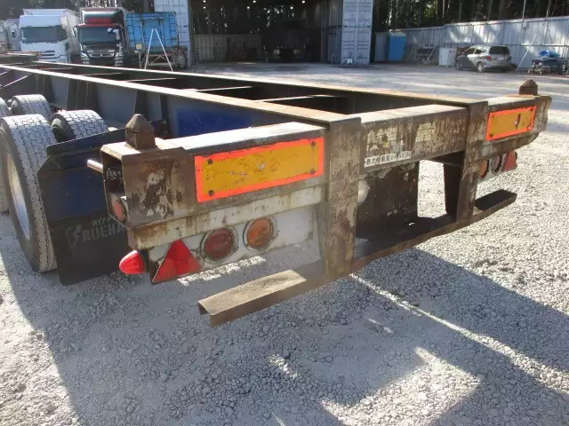 昭和62年12月中古その他コンテナシャーシー日本フルハーフフルハーフの画像43