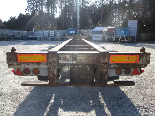 昭和62年12月中古その他コンテナシャーシー日本フルハーフフルハーフの画像6