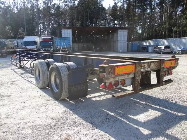 昭和62年12月中古その他コンテナシャーシー日本フルハーフフルハーフの画像7