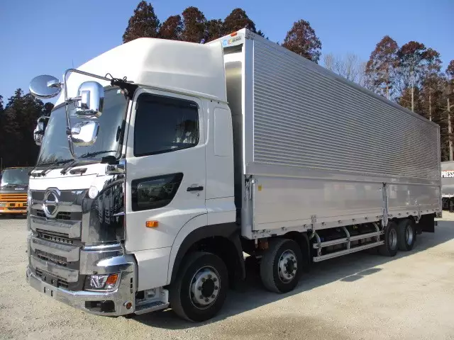 令和03年03月中古大型アルミバン・ウィング日野プロフィアの画像1