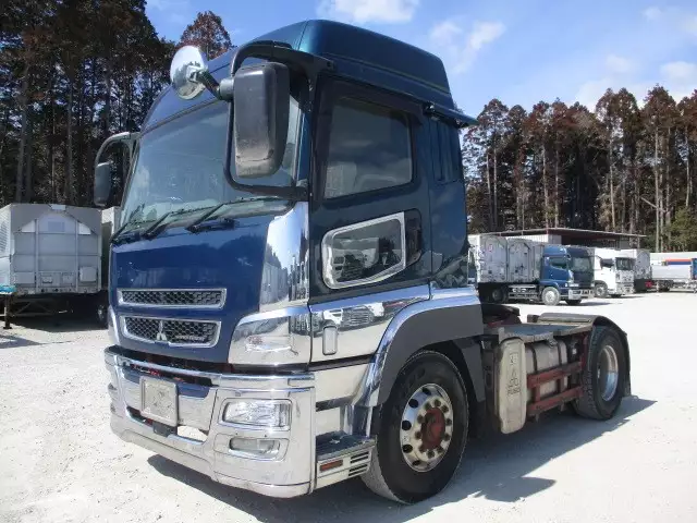 平成25年10月中古大型トラクタヘッド三菱ふそうスーパーグレートの画像1